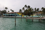 Looking towards the restaurant